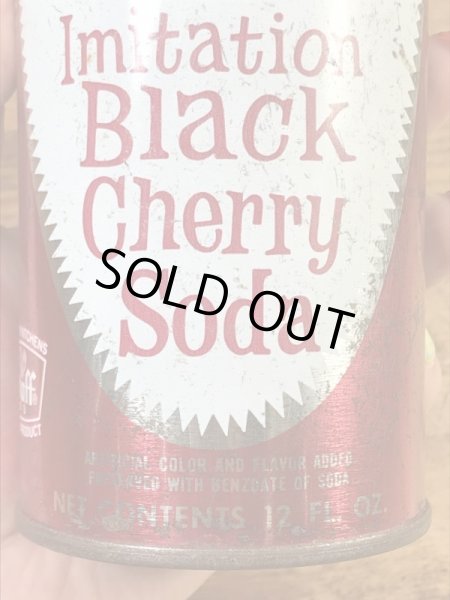 Staffのブラックチェリーソーダの60〜70’sヴィンテージ空き缶