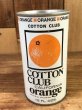 アメリカのオレンジジュース(清涼飲料)の70〜80年代ビンテージスチール缶