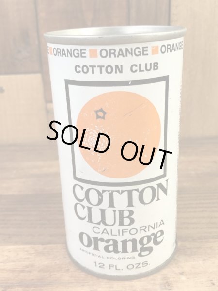 アメリカのオレンジジュース(清涼飲料)の70〜80年代ビンテージスチール缶