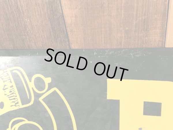 企業物のストアディスプレイの50’s〜ヴィンテージメタル看板