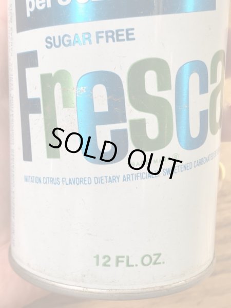 アメリカのFresca Sodaの60〜70’sヴィンテージソーダ缶