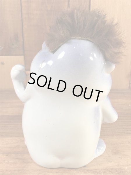 サイコセラミックスみたいなメッセージが書かれた60’sヴィンテージコインバンク