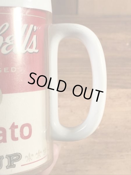 キャンベルスープのトマトの70年代ビンテージマグカップ