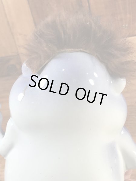 サイコセラミックスみたいなメッセージが書かれた60’sヴィンテージコインバンク