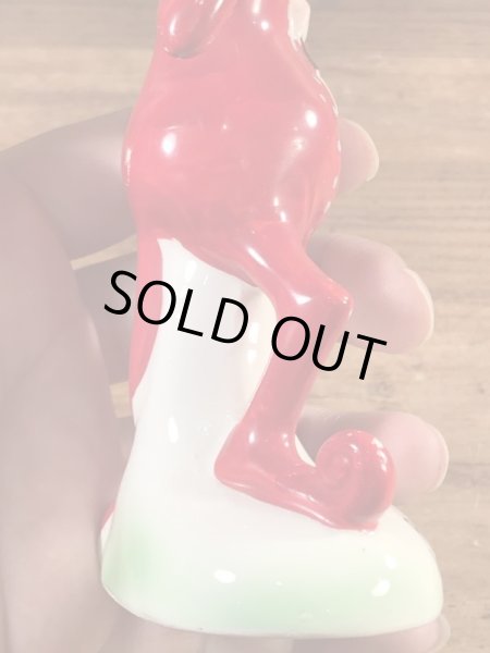 メイドインジャパン製のレッドデビルの60’sヴィンテージセラミックドール