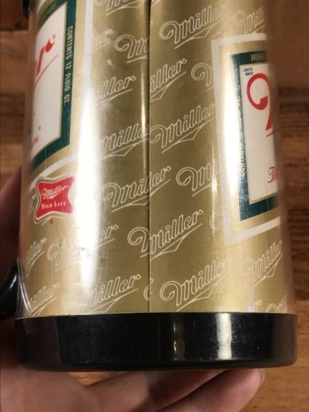 ビールのMiller High Lifeの70’sヴィンテージサーモマグ