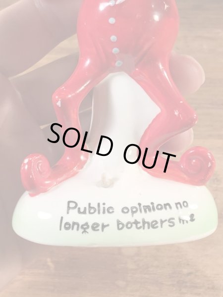 メイドインジャパン製のレッドデビルの60’sヴィンテージセラミックドール