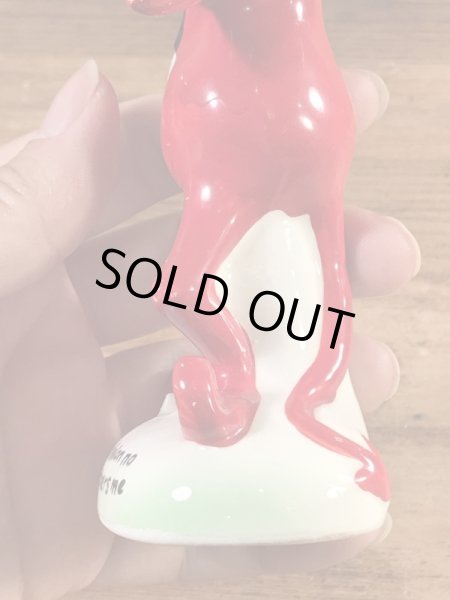 メイドインジャパン製のレッドデビルの60’sヴィンテージセラミックドール