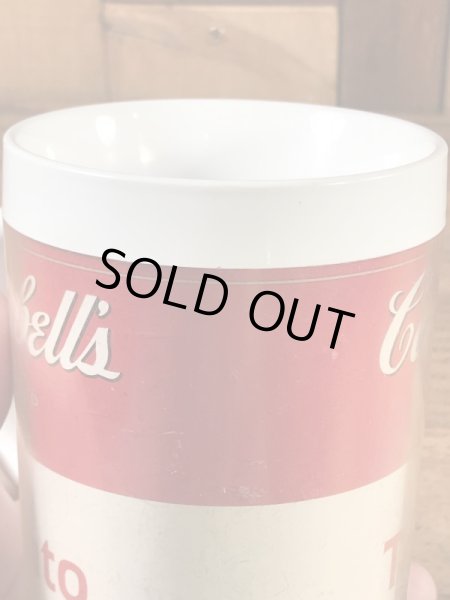 トマトのキャンベルスープの70年代ビンテージサーモマグ