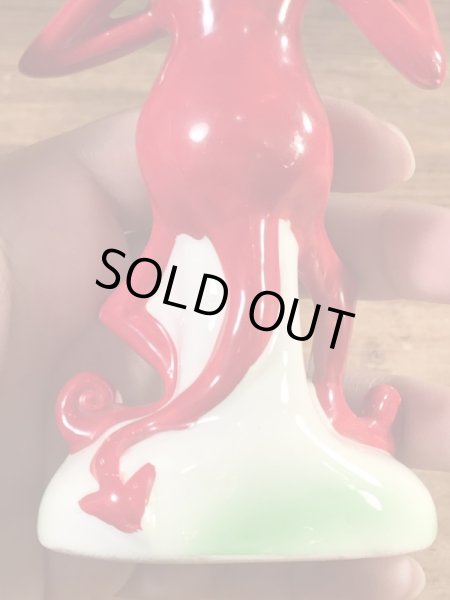 メイドインジャパン製のレッドデビルの60’sヴィンテージセラミックドール