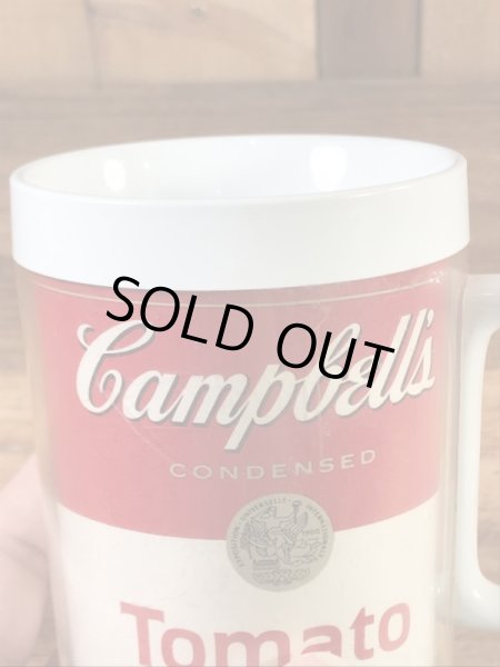 キャンベルスープのトマトの70年代ビンテージマグカップ