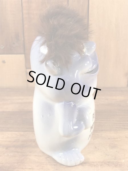 サイコセラミックスみたいな陶器製の60年代ビンテージ貯金箱ドール