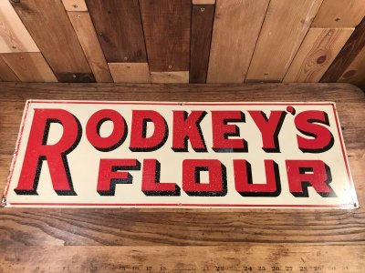 画像3: Rodkey's Flour Advertising Tin Sign　企業物　ビンテージ　看板　アドバタイジング　30〜40年代