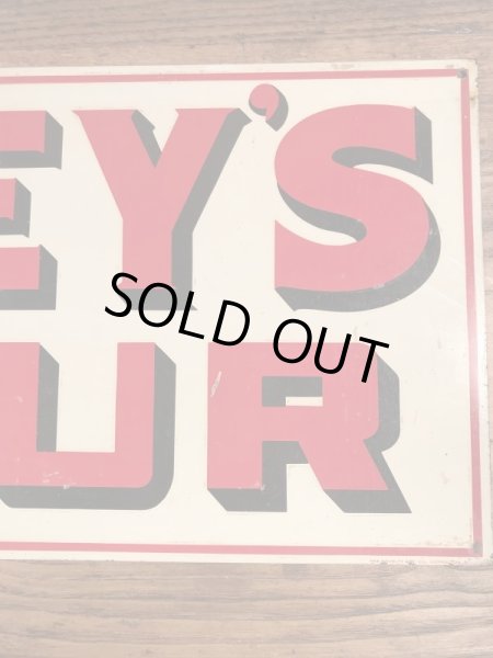 企業物のRodkey's Flourの30〜40年代ビンテージ看板