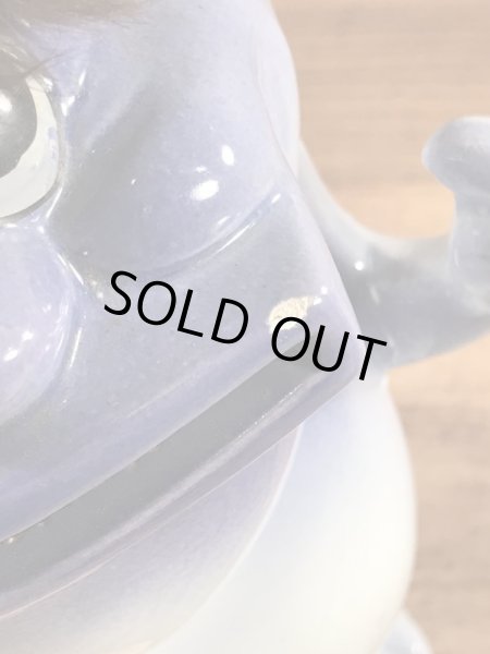 サイコセラミックスみたいなメッセージが書かれた60’sヴィンテージコインバンク