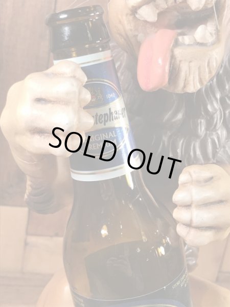 アドバタイジングキャラクターのレーベンブロイの70年代ビンテージディスプレイフィギュア