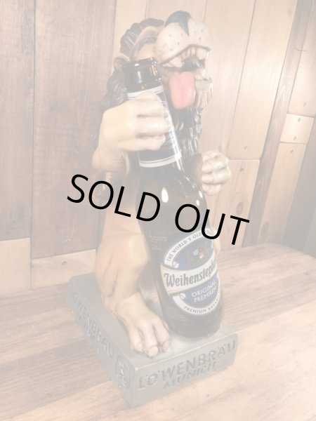 アドバタイジングキャラクターのレーベンブロイの70年代ビンテージディスプレイフィギュア