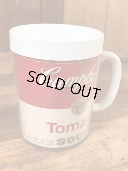 キャンベルスープのトマトの70年代ビンテージマグカップ