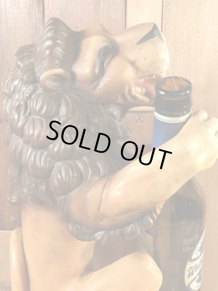 アドバタイジングキャラクターのレーベンブロイの70年代ビンテージディスプレイフィギュア