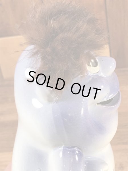 サイコセラミックスみたいなメッセージが書かれた60’sヴィンテージコインバンク