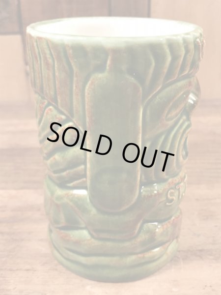 ブードゥーと書かれたティキの70年代〜ビンテージマグカップ