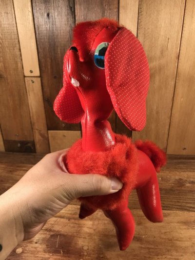 画像3: Red Poodle Vinyl Leather Doll　プードル　ビンテージ　レザードール　60年代