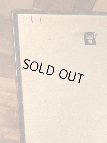 ビッグアイズの女の子の60’sヴィンテージアート