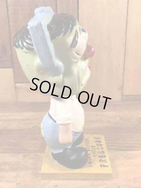 ランパスルームのフランケンの60年代ビンテージ首振り人形