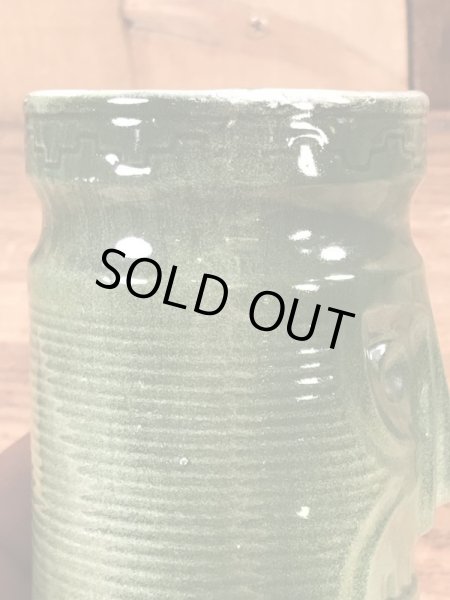 陶器製のティキの60年代〜ビンテージマグカップ