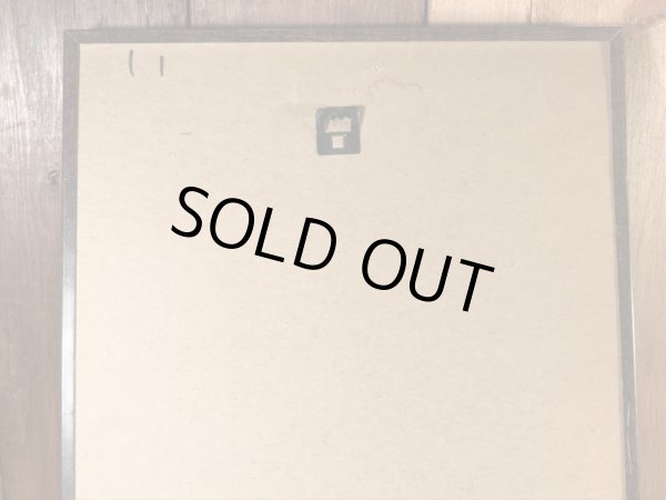 ビッグアイズの女の子の60’sヴィンテージアート