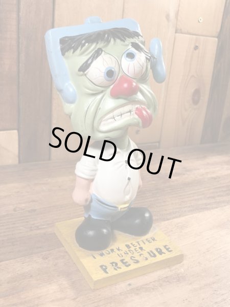 ランパスルームのフランケンの60年代ビンテージ首振り人形