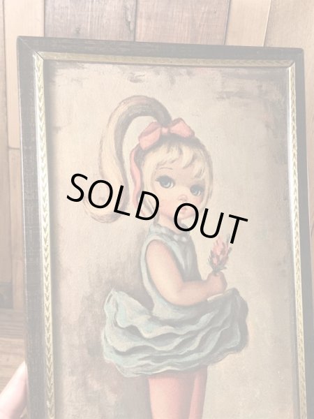 Maioのビッグアイズの60年代ビンテージ壁掛け