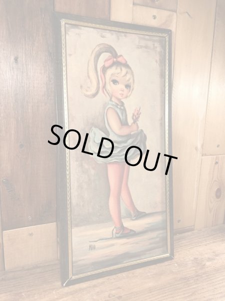 Maioのビッグアイズの60年代ビンテージ壁掛け