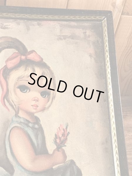 Maioのビッグアイズの60年代ビンテージ壁掛け