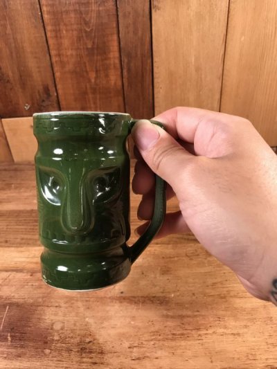 画像3: Westwood Green Tiki Ceramic Mug　ティキ　ビンテージ　マグカップ　メイドインジャパン　60年代〜