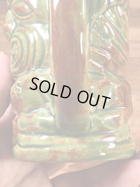 ブードゥーと書かれたティキの70年代〜ビンテージマグカップ