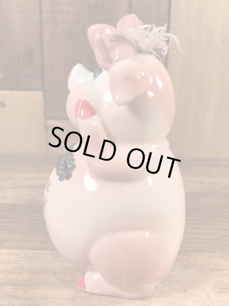 Kreiss社製の陶器の60’sヴィンテージコインバンク