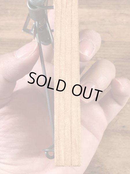 Cant Missのウッド製の70’sヴィンテージラットトラップ