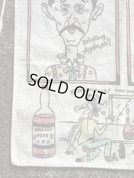 4つ目のドランクマンの50〜60年代ビンテージバーエプロン