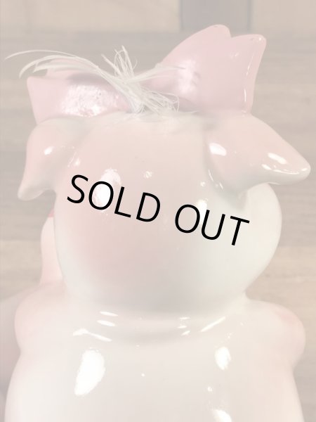 クレイス社製の豚の60年代ビンテージ貯金箱