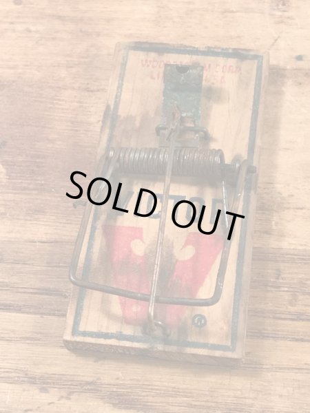 Victorのウッド製の70’sヴィンテージラットトラップ