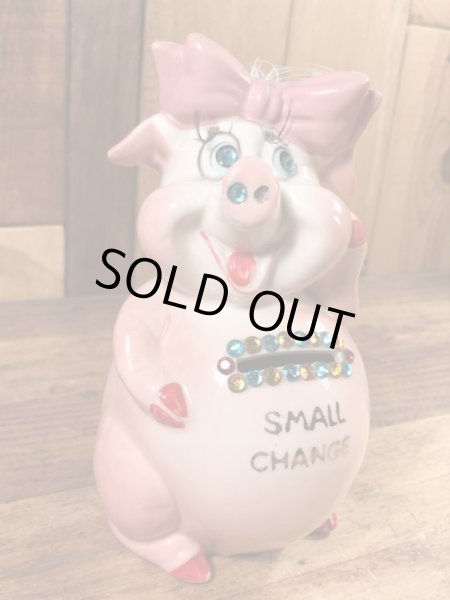 クレイス社製の豚の60年代ビンテージ貯金箱