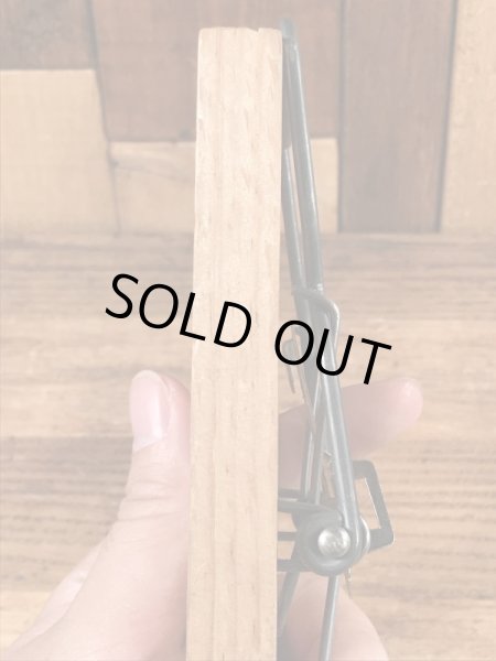 キャントミスの木製の70年代ビンテージネズミ捕り