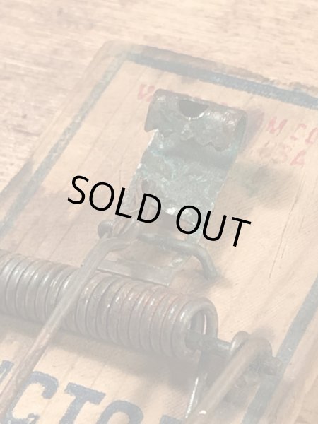 ヴィクターの木製の70年代ビンテージネズミ捕り