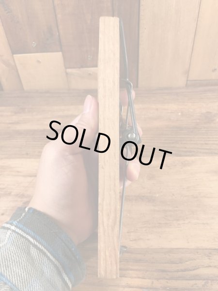 キャントミスの木製の70年代ビンテージネズミ捕り