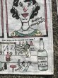 4つ目のジョークが描かれた50〜60’sヴィンテージコットンエプロン