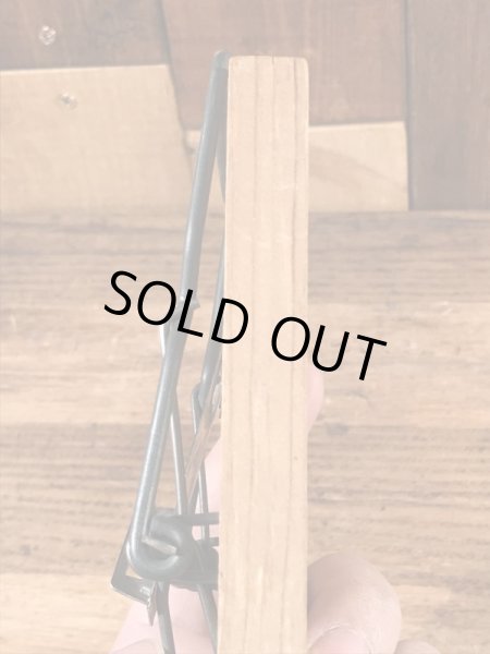 キャントミスの木製の70年代ビンテージネズミ捕り