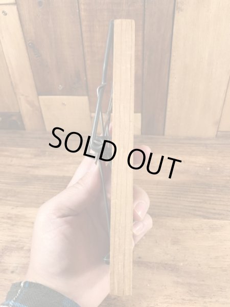 キャントミスの木製の70年代ビンテージネズミ捕り