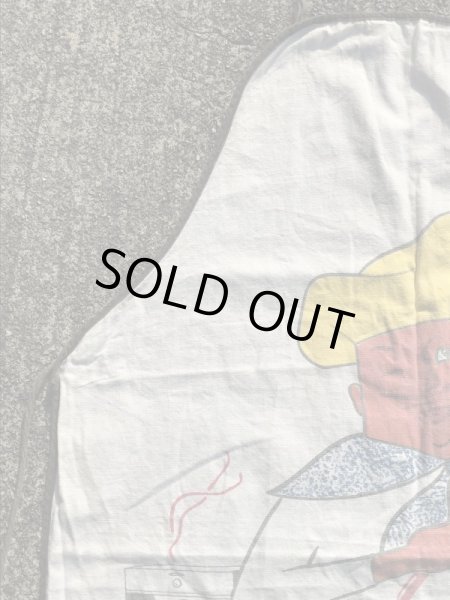 Parvin Manufacturing社製のビッグボーイの50年代ビンテージバーベキューエプロン