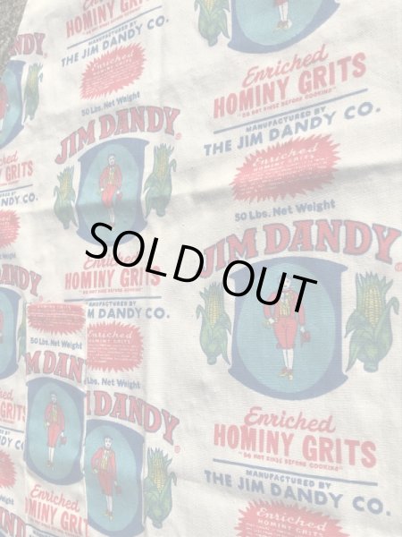 企業物のJim Dandyの60〜70’sヴィンテージ総柄エプロン